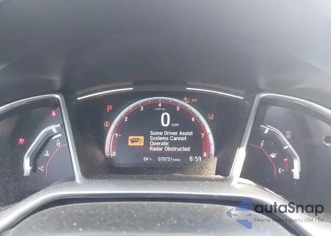 2021 Honda Civic Sport z USA, uszkodzony, nr VIN 2HGFC2F82MH542777